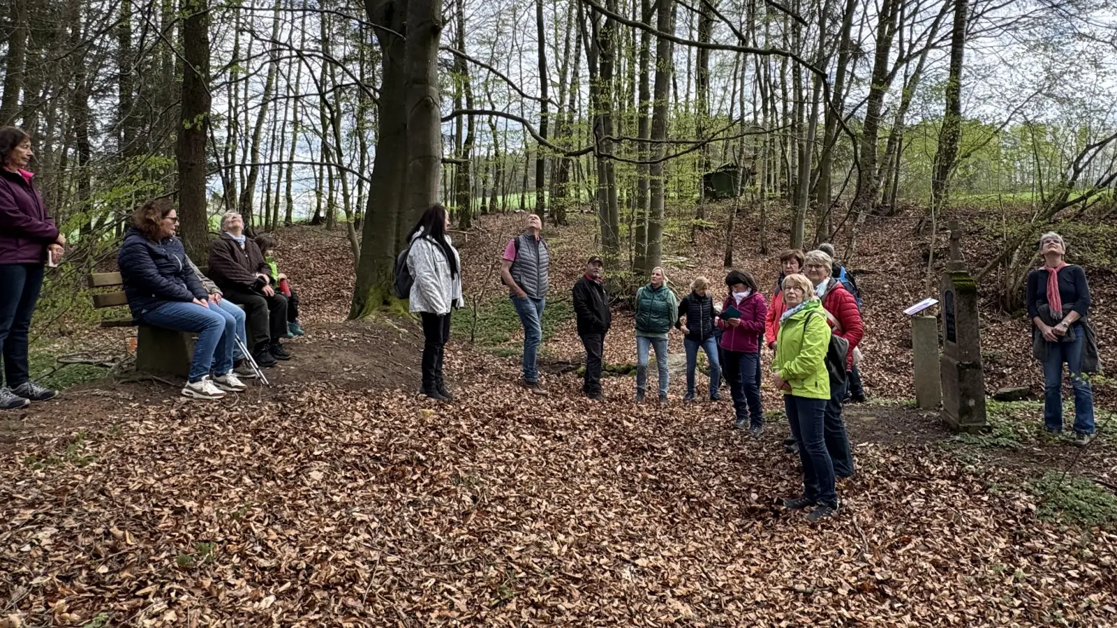 Station auf dem Marterlweg mit Impuls.  (Bild: Leonhard Zintl)