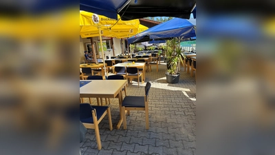 Gemütliche Atmosphäre im Biergarten (Bild: Alexander Greitzke)