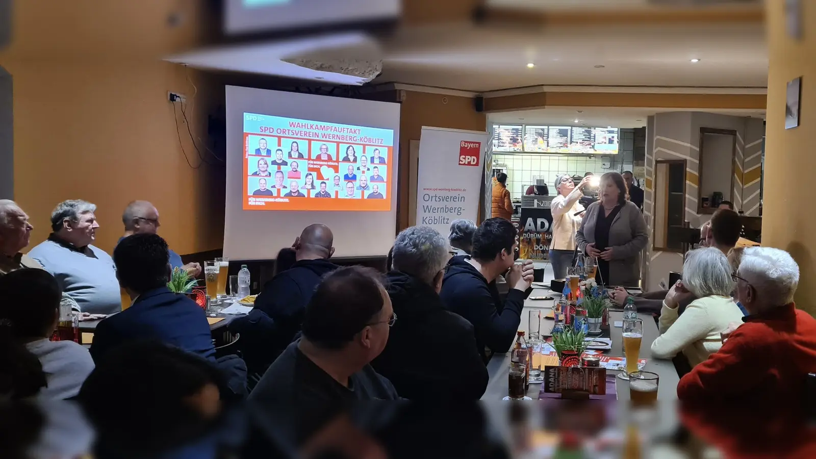 Volles Haus beim Wahlkampf-Auftakt der SPD. (Bild: Marianne Schieder)