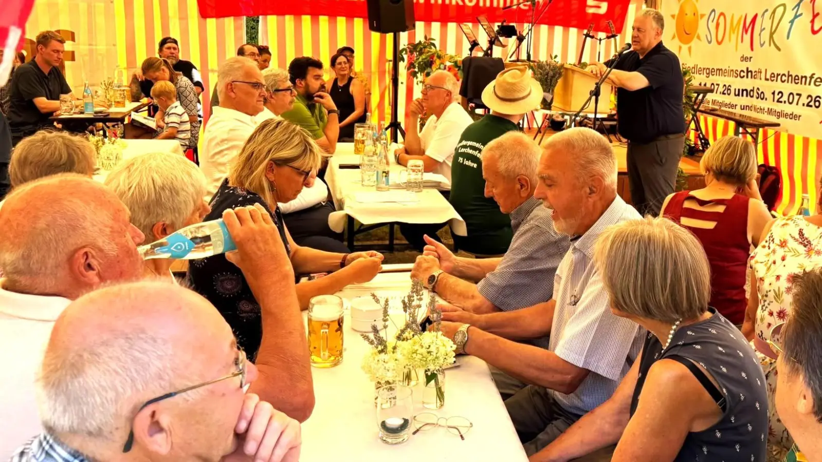 Grußwort des Schirmherrn, Landrat Richard Reisinger. (Bild: Jürgen Bischoff)