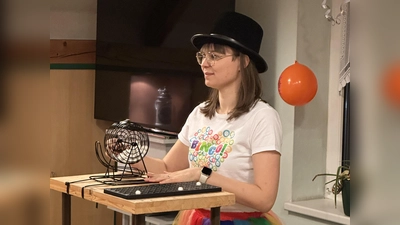 Frauenbeauftrage und Organisatorin des Bingoabends der Feuerwehr Haselmühl Anja Schlegel (Bild: Florian Schlegel)