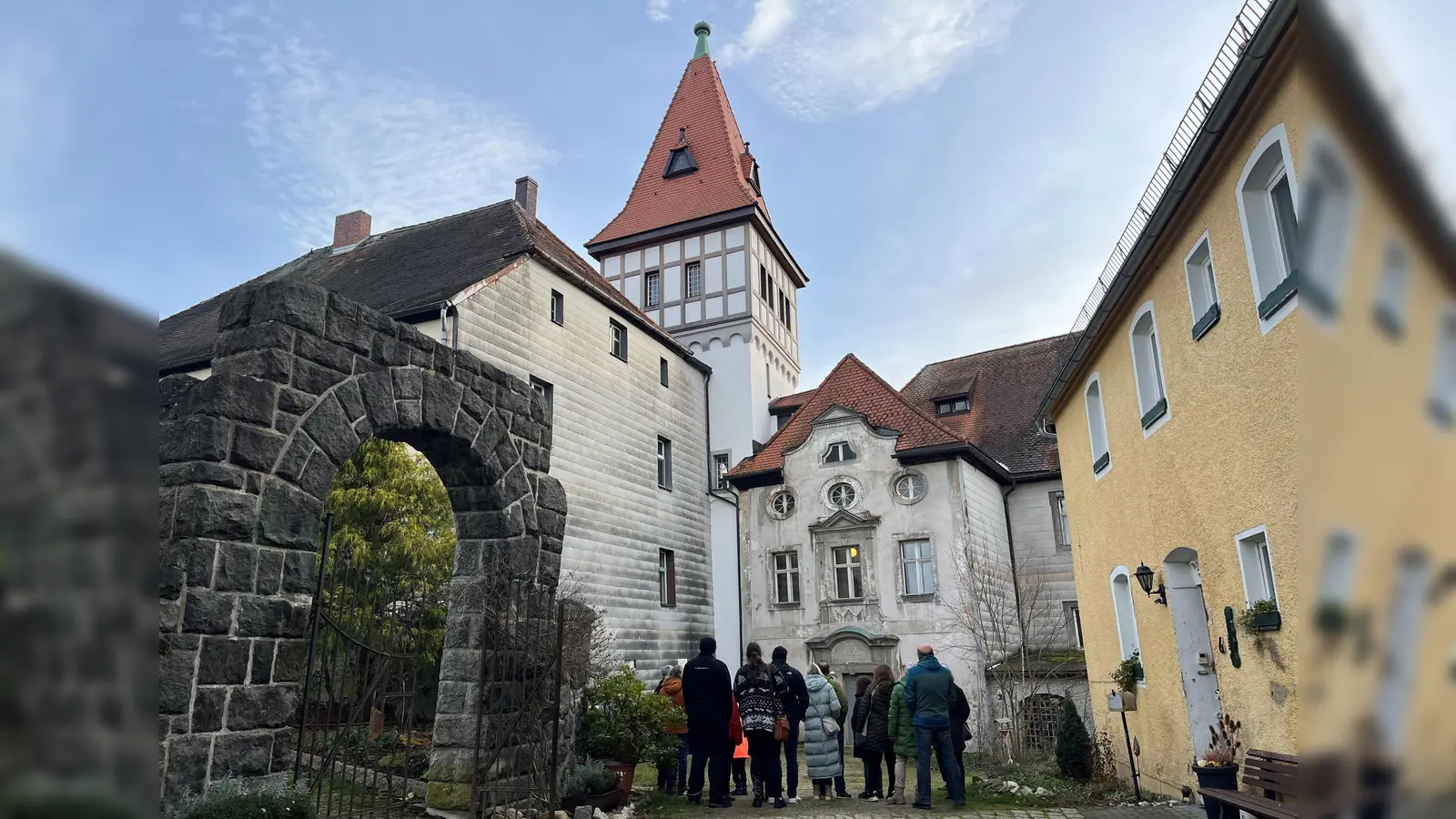 Führung im Schloss Brand. (Bild: Kerstin Brunner)