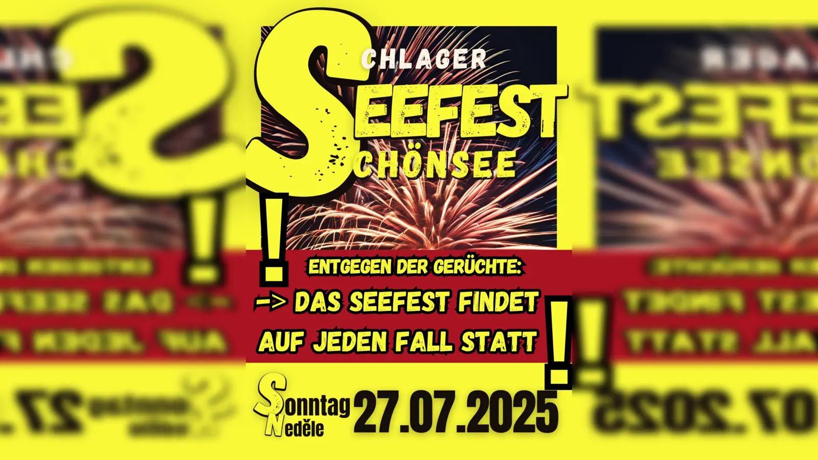 Bekanntgabe der Stadt Schönsee (Bild: Sandra Klein)