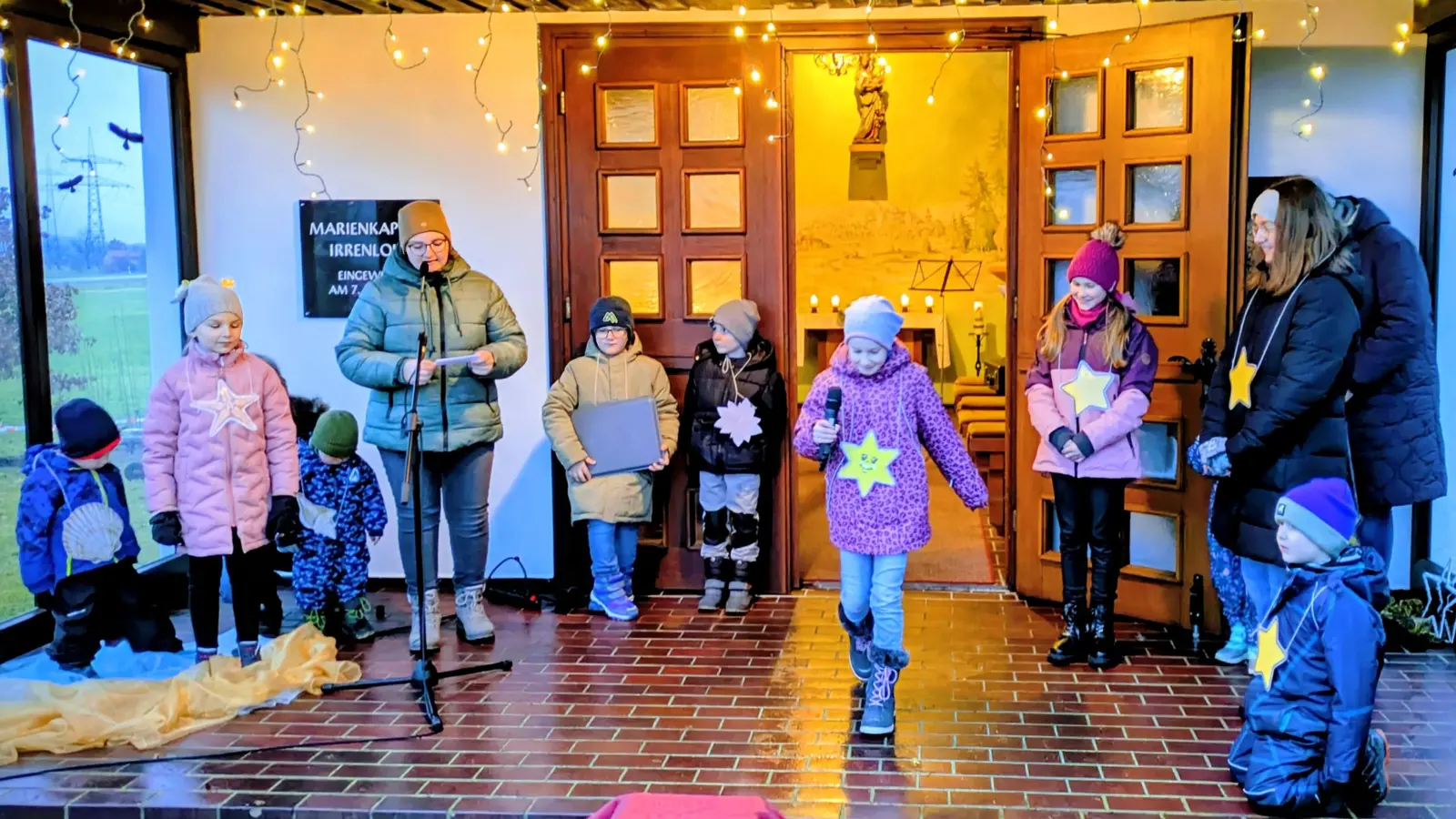 Aufführung „Der kleine Stern”. (Bild: Josef Wifling)