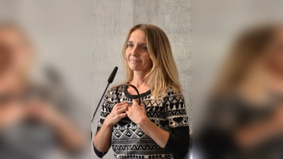 Lesung mit Oksana Stamina, preisgekrönte Schriftstellerin aus der Ukraine. (Bild: Astrid Knab)