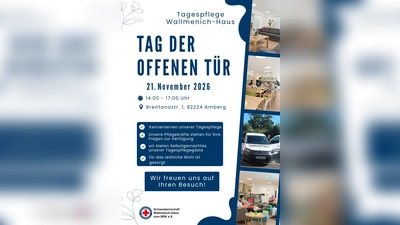 Tag der offenen Tür Tagespflege Wallmenich-Haus Amberg. (Bild: Janine Schuster )