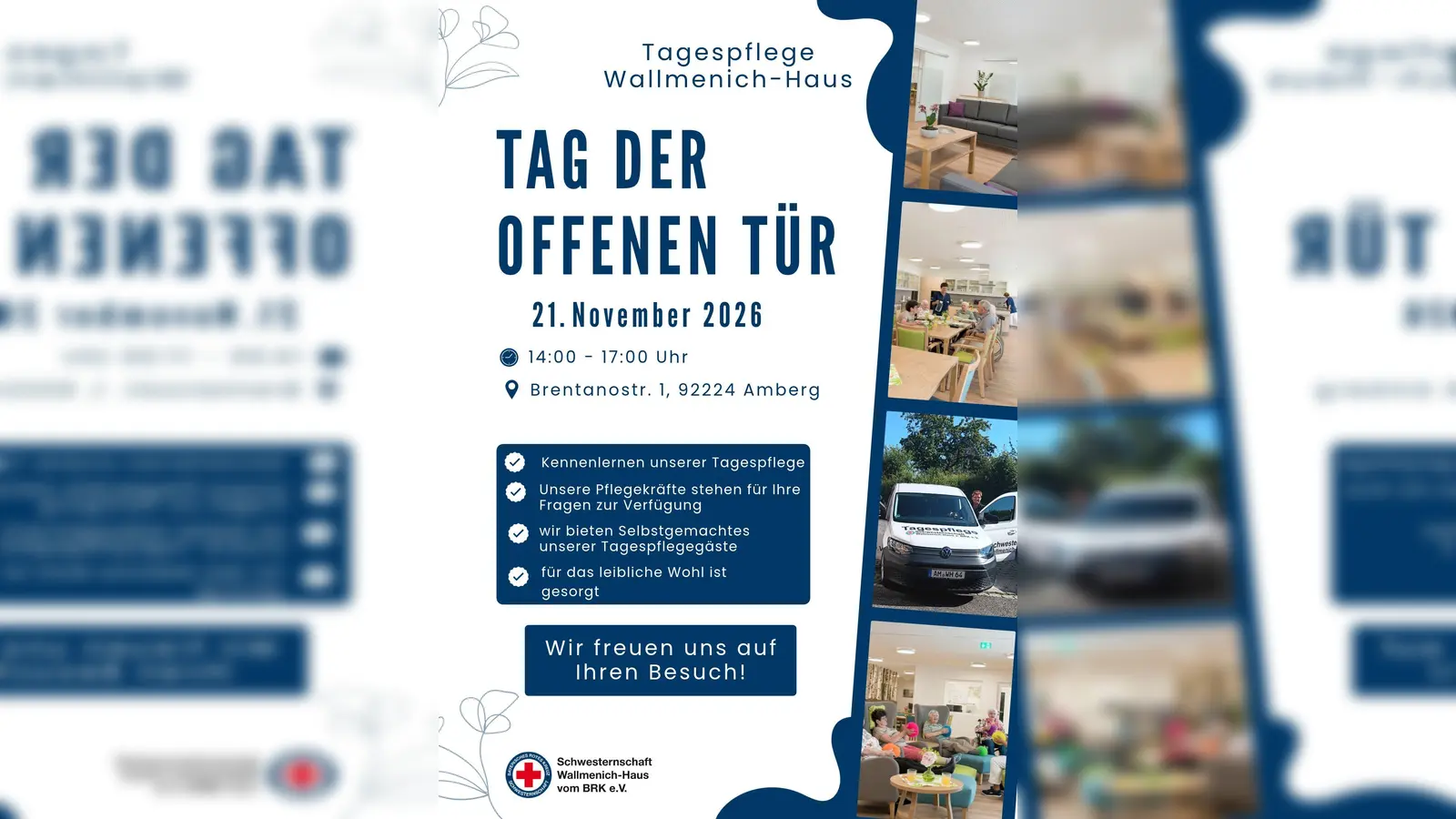Tag der offenen Tür Tagespflege Wallmenich-Haus Amberg. (Bild: Janine Schuster )