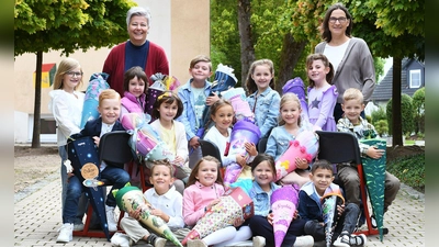 Die ABC-Schützen der Grundschule Immenreuth (Bild: Jasmin Schießel)