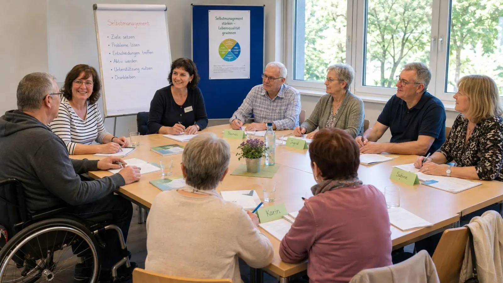 INSEA Selbstmanagement-Kurs. (Bild: Simone Plail)
