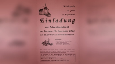 Adventandacht an der Waldkapelle (Bild: Andreas Grillmeier)