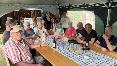 Fröhliches Sommerfest bei der Mantler SPD (Bild: Silvia Klier)