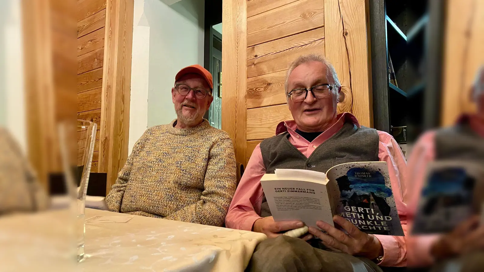 Sie sind wieder in der Molzmühle zu Gast: Stefan Voit und Thomas Bäumler (rechts). (Bild: Ina Piehler )