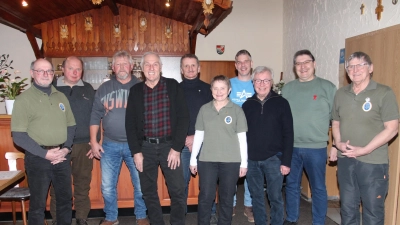 Der OWV Georgenberg ehrt langjährige Mitglieder für ihre Vereinstreue. (Bild: Anja Thalhauser)