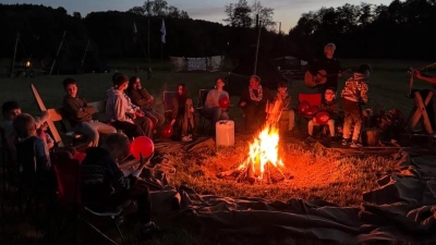 Ausklang nach einem intensiven Camptag (Bild: Marina Wiens)
