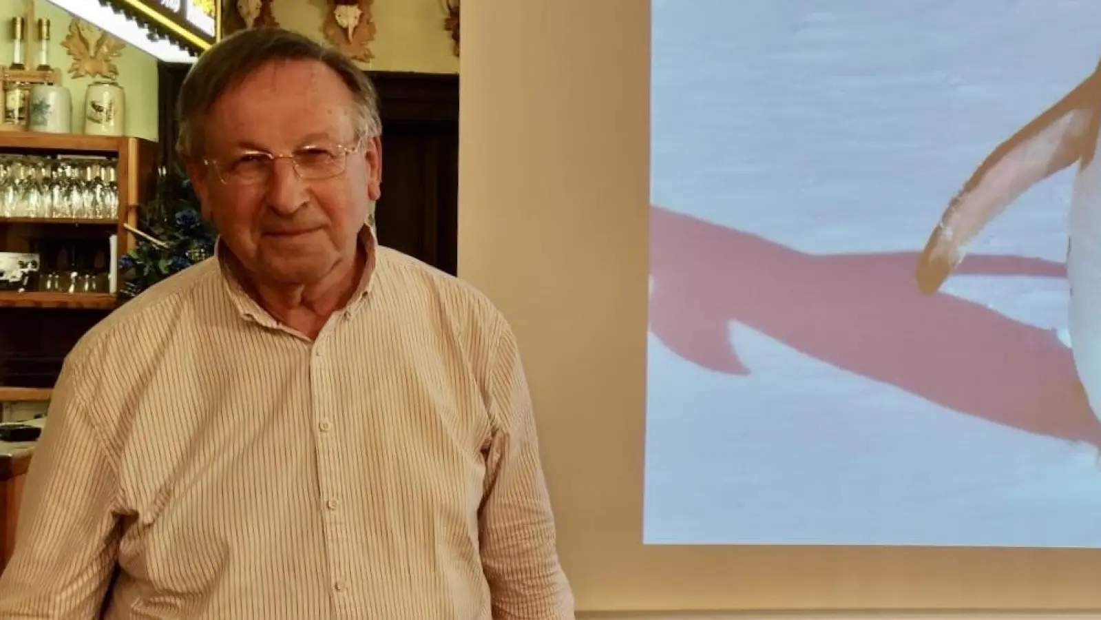 Dr. Gustav Moissl berichtet über die Antarktis  (Bild: Rupert Herrmann)