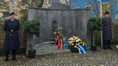 Volkstrauertag in Luhe-Wildenau (Bild: Sebastian Hartl)