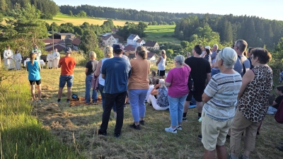 Kolping Gottesdienst auf dem Schlögelsmühlfelsen (Bild: Georg Dürr)