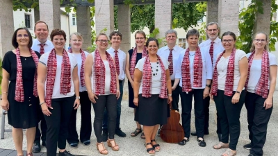 Das Ensemble „CantArt“ tritt zugunsten der Aktion „Lichtblicke“ auf. (Bild: Theresa Uhl)
