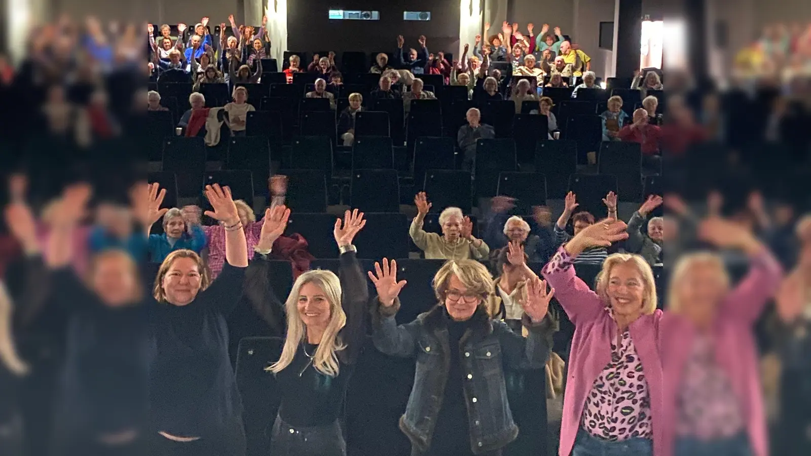 Kino Senioren Nachmittag mit dem Inner Wheel Club Weiden im Neue Welt Kino Weiden. (Bild: Petra Jüttner)