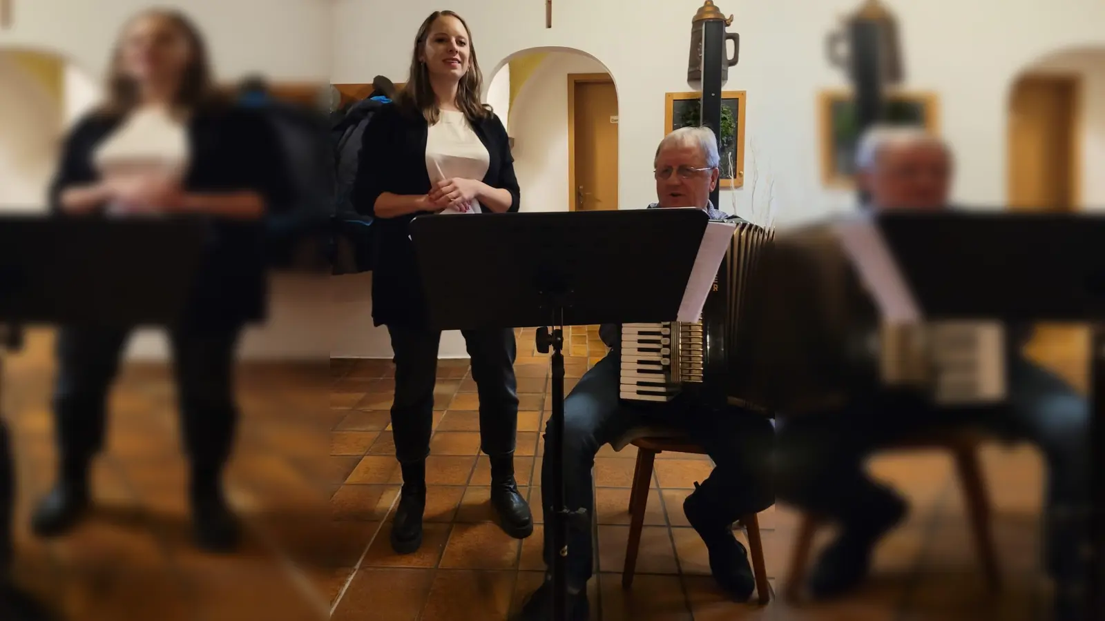 Anika und Josef Ram. (Bild: Gisela Chacon)