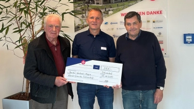 Spende der Wanderfreunde. (Bild: Sabine Sudler)