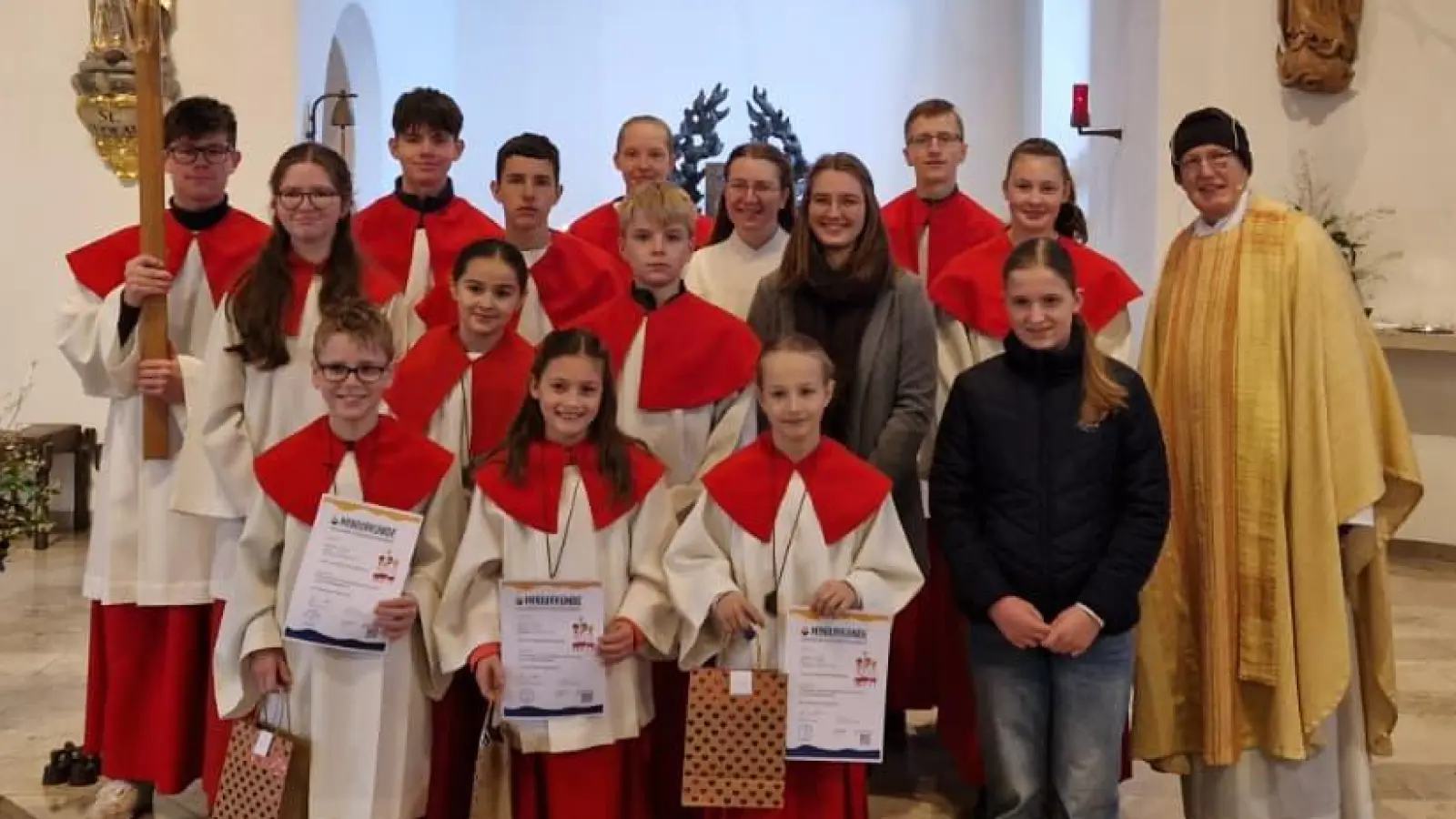 Die Etzenrichter Minischar freut sich über 3 Neuzugänge. (Bild: Jörg Frenzel)