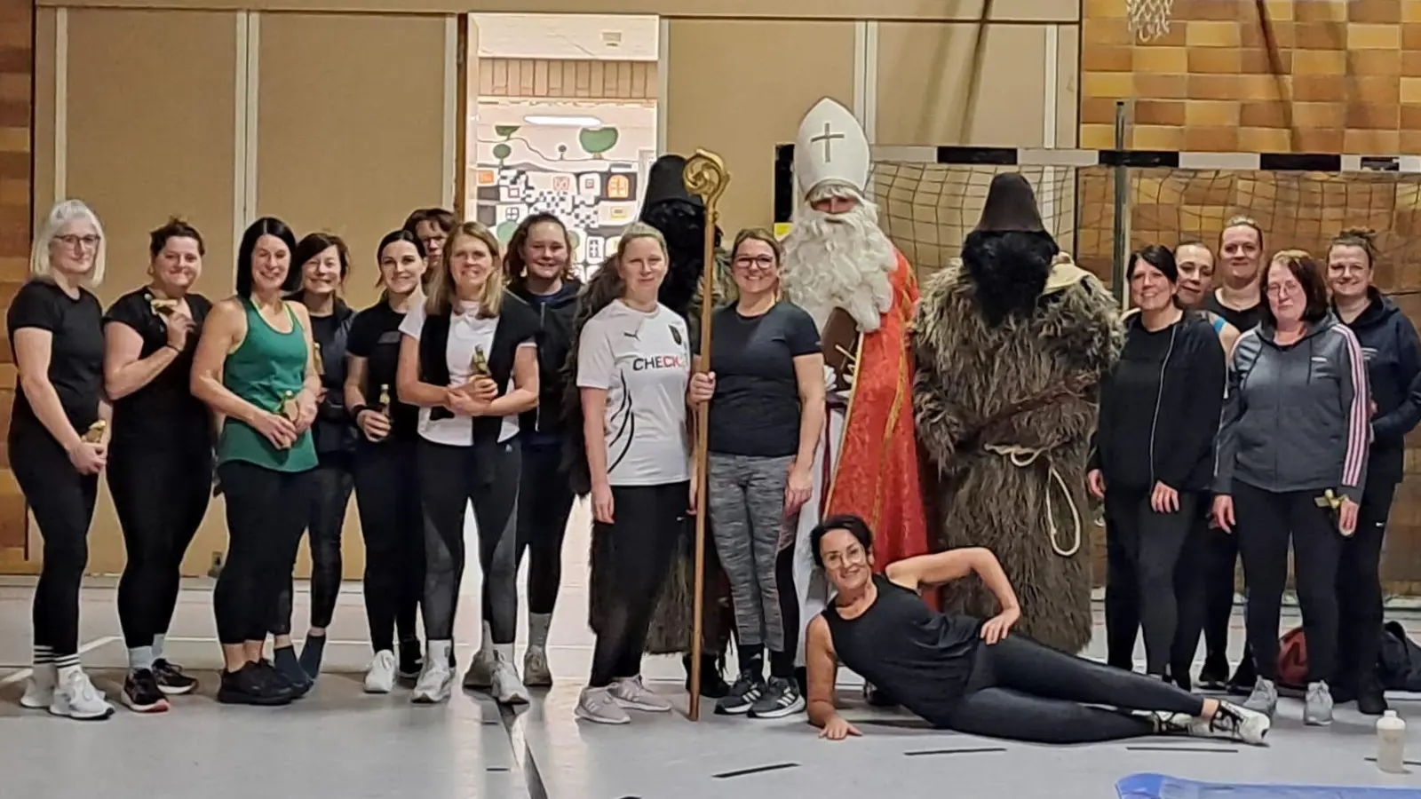 Weihnachtsfitness. (Bild: Heidi Wittmann)