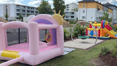 Die Johanniter-Kinderkrippe Claudiweg feierte ihren zweiten Geburtstag. (Bild: Luisa Metzner)