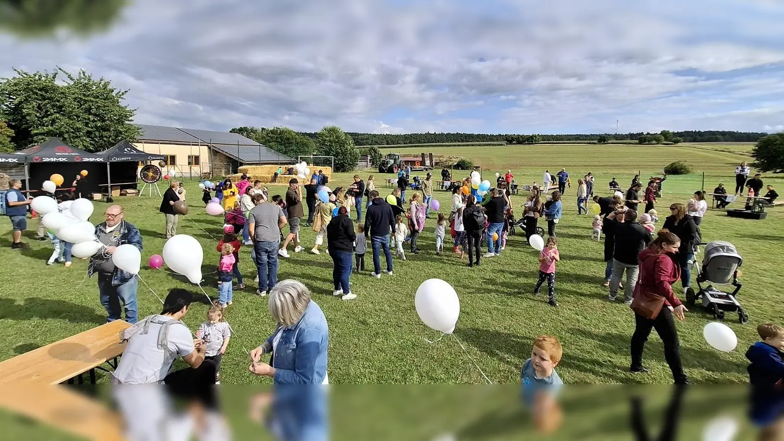 Das Familienfest der SRK Neunaigen war wieder sehr gut besucht und ein voller Erfolg. (Bild: Stefan Weidner)