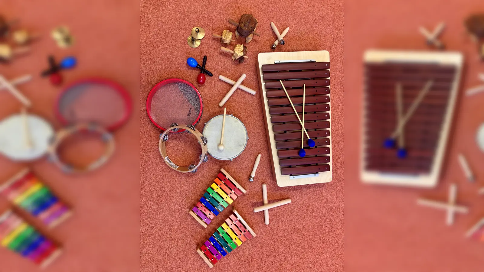 Das Foto zeigt die Johanniter-Kinderkrippe Plößberg zum Start ihres neuen musikalischen Schwerpunkts. (Bild: Jana Käß)