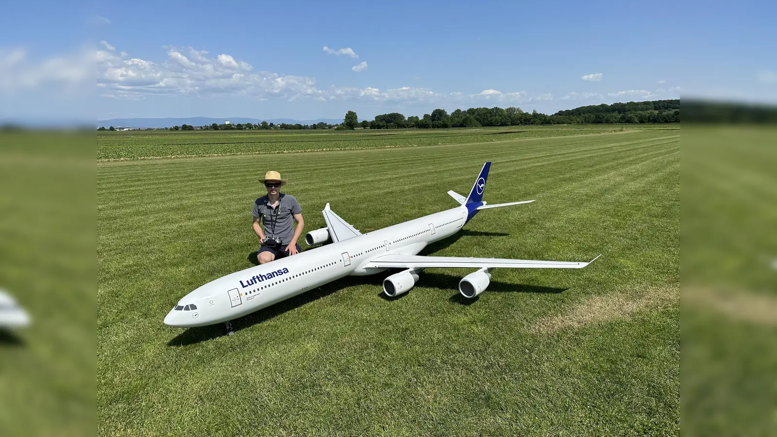 Airbus A-340-600 (Bild: Peter Ostermann)