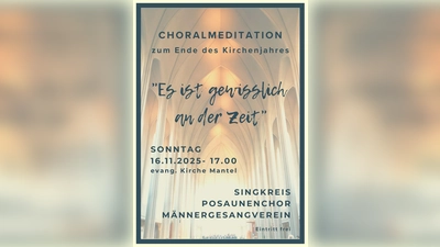 Einladung zur Choralmeditation (Bild: Annette Punzmann)