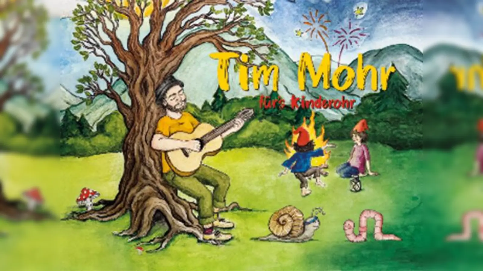 Ein Mitmachkonzert von Tim Mohr für Kinder und die ganze Familie im SOS-Kinderdorf (Bild: Tim Mohr)