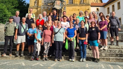 Fußwallfahrt der Pfarreiengemeinschaft zum Maria Hilf Berg nach Amberg (Bild: Markus Suttner)