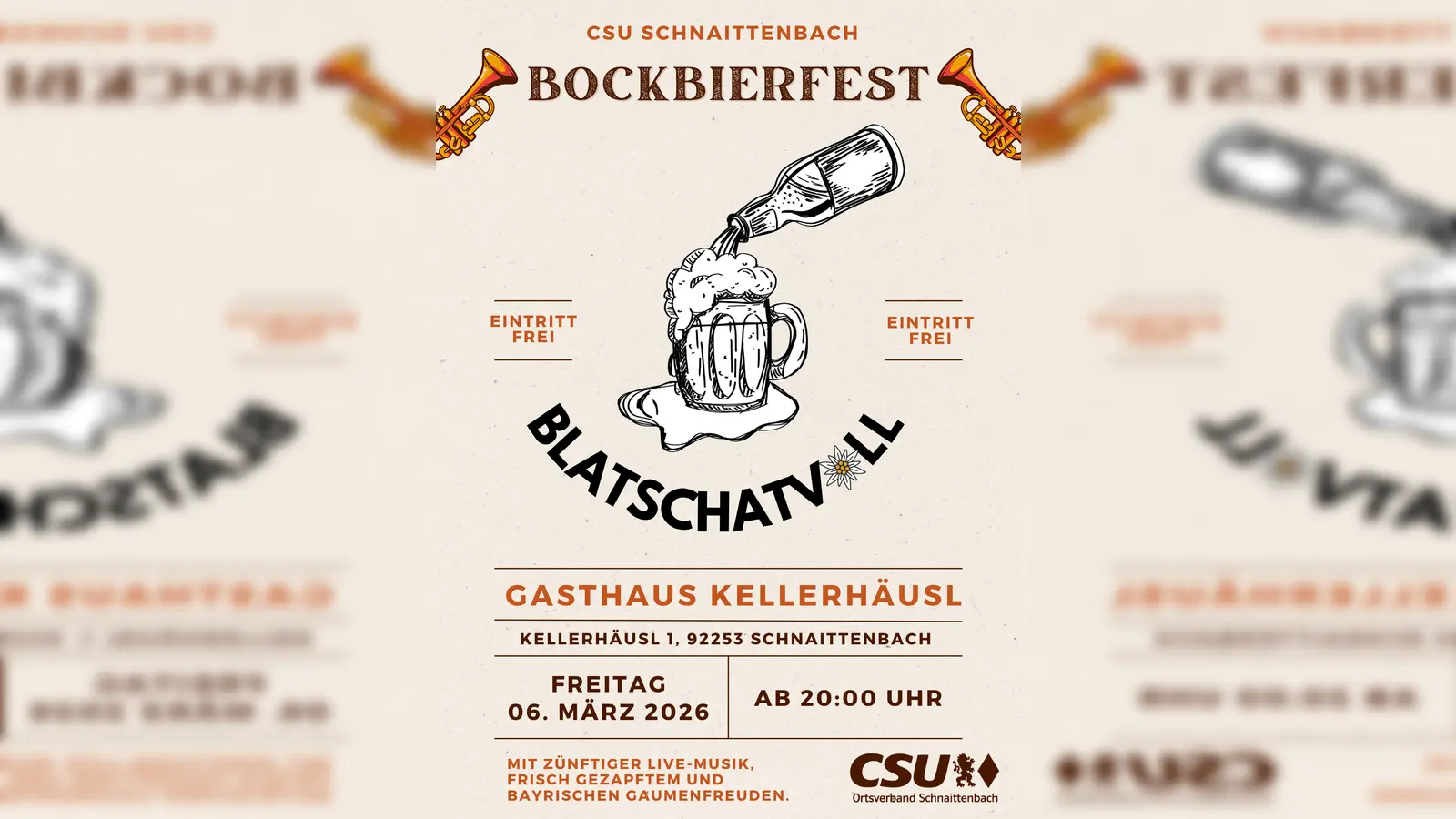 Bockbierfest 2026 (Bild: Thomas Hottner)