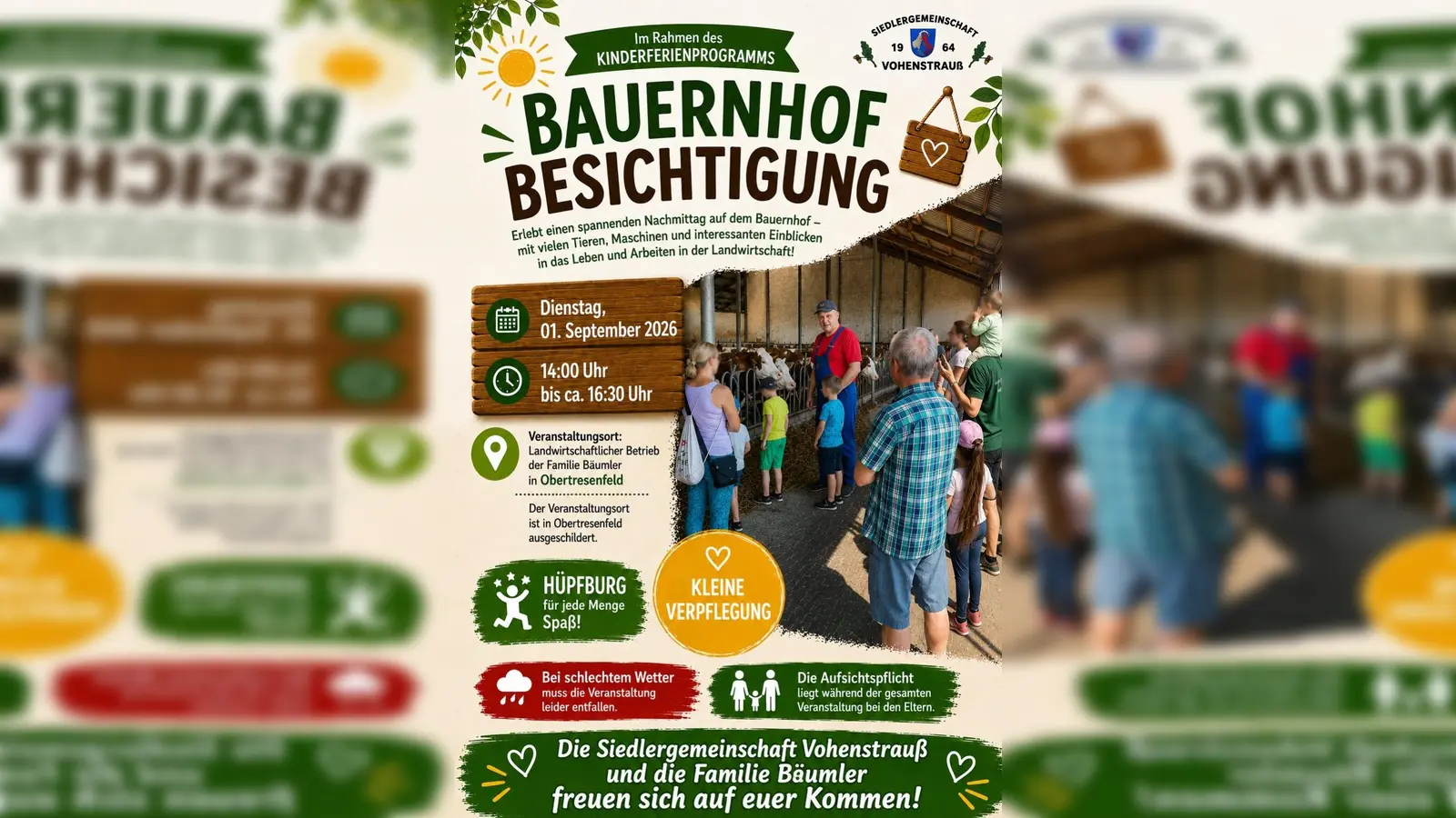 Bauernhofbesichtigung 2026. (Bild: Christopher Heindl)