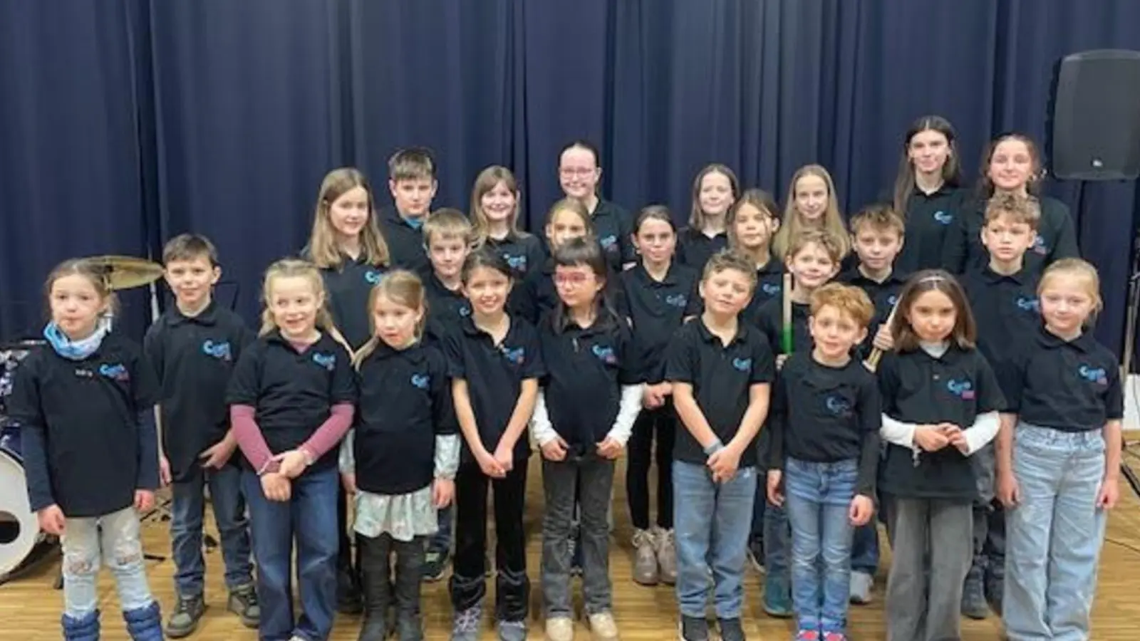 Die jungen Nachwuchs-Musiker der Jugendblaskapelle Kemnath. (Bild: Susanne Hassel)