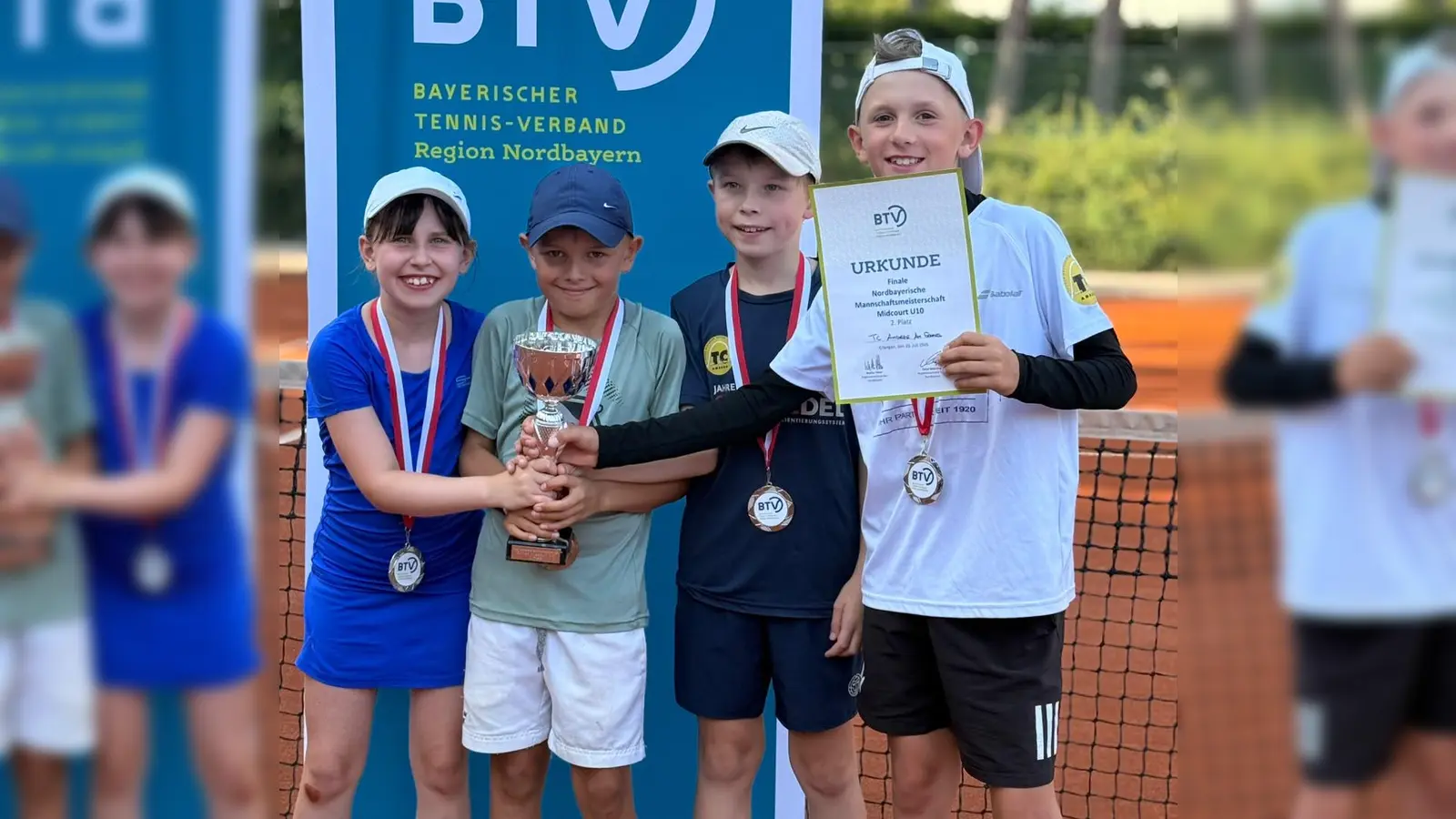 Sophie Wamser, Lukas Witt, Moritz Ertl, Nicolas Eichlinger (Bild: Nicky Marquardt)