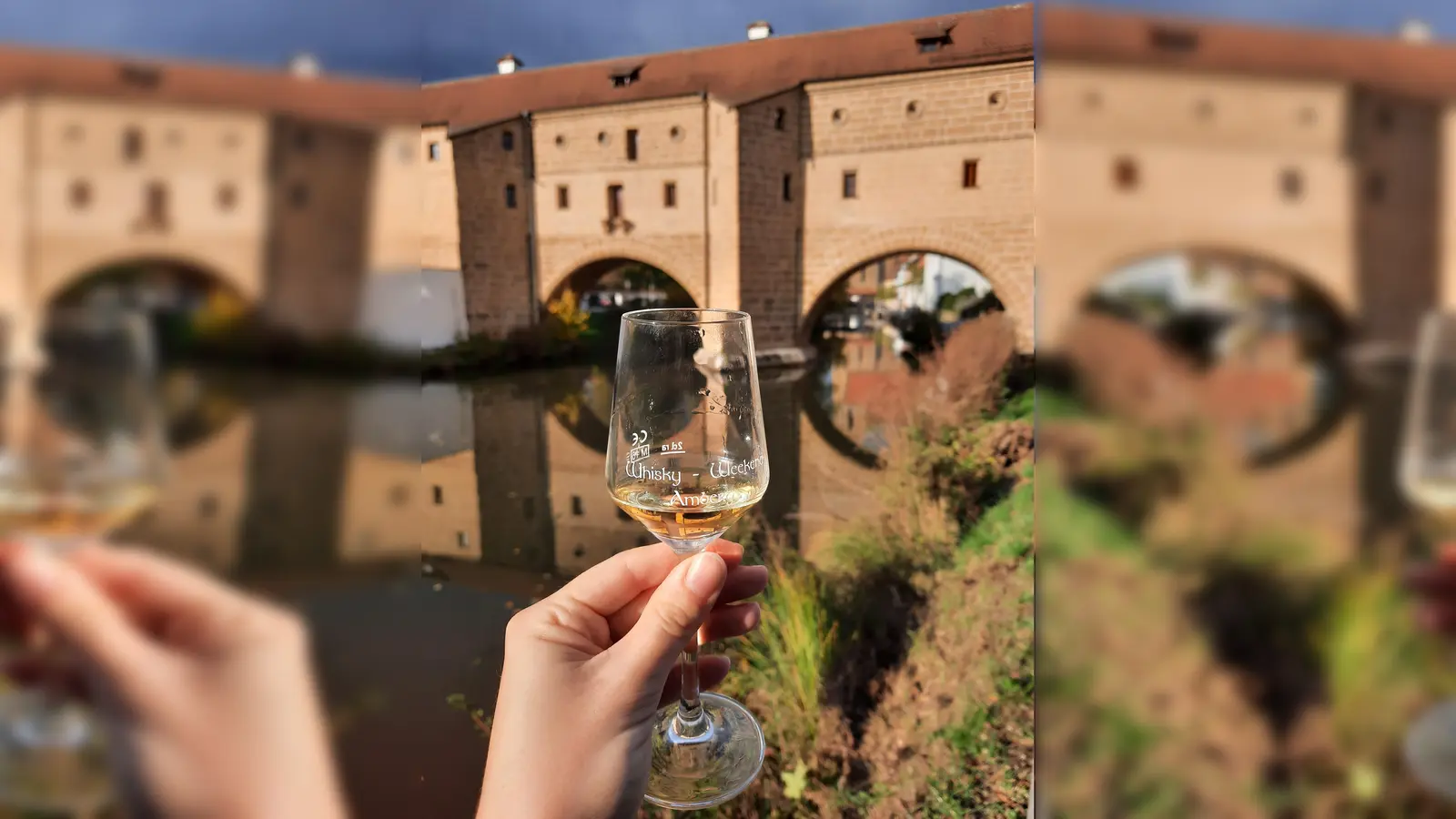 Ein Bild zeigt das Wingershofer Tor, Station der Whisky-Tour „4 Tore“ in Amberg. (Bild: exb)