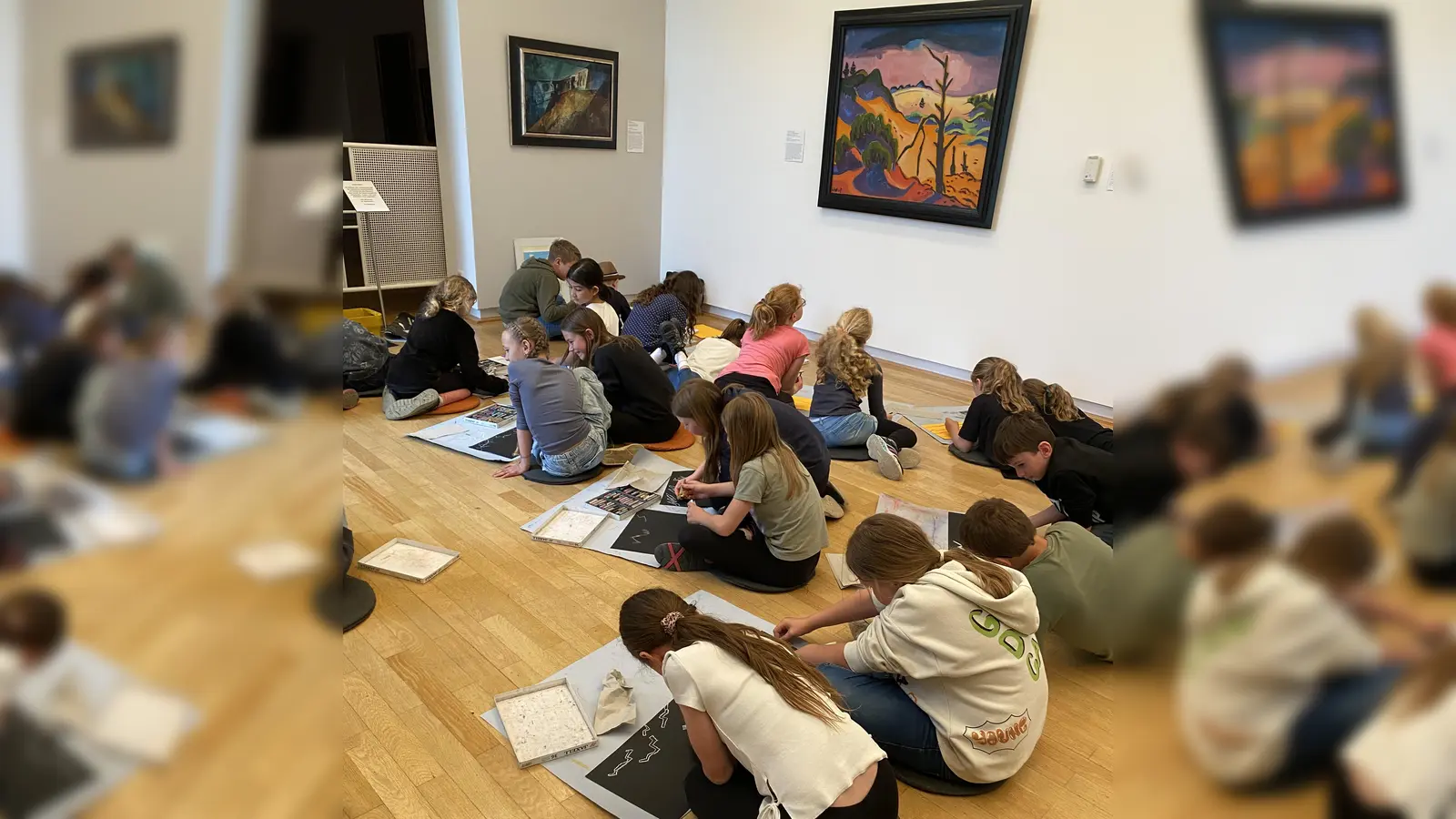 Alle Kinder waren mit Begeisterung dabei. (Bild: Sigrid Reger-Scharf)