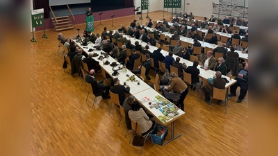 Hegeschau in der Nordgauhalle in Nabburg (Bild: Martina Heigl)