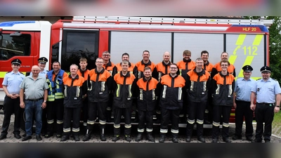 Sehr gute Leistungen zeigten die Floriansjünger aus Aschach bei der THL-Leistungsprüfung.  (Bild: Alfred Schorner)