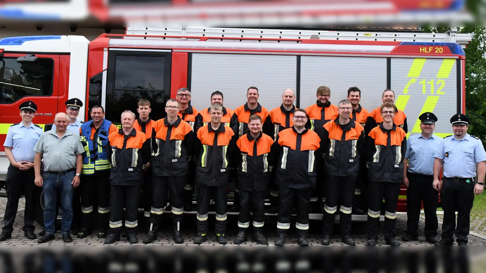 Sehr gute Leistungen zeigten die Floriansjünger aus Aschach bei der THL-Leistungsprüfung.  (Bild: Alfred Schorner)