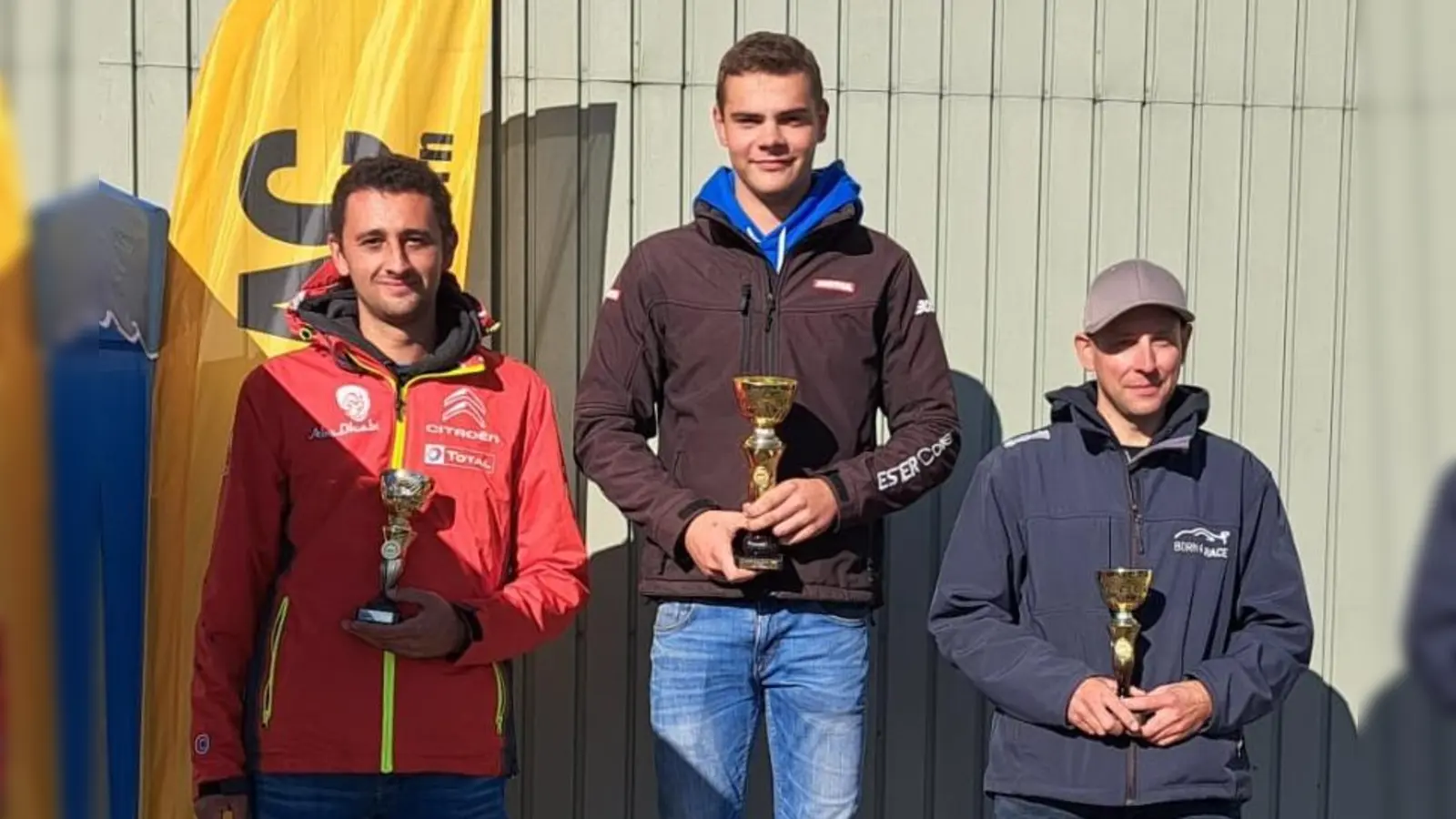 Gesamtsieger wurde Youngster Fynn Gürtler vor Sven Seidl, der Wiesauer Stefan Müller belegte den dritten Platz in der Klasse H 13 (Bild: Hans Walter)