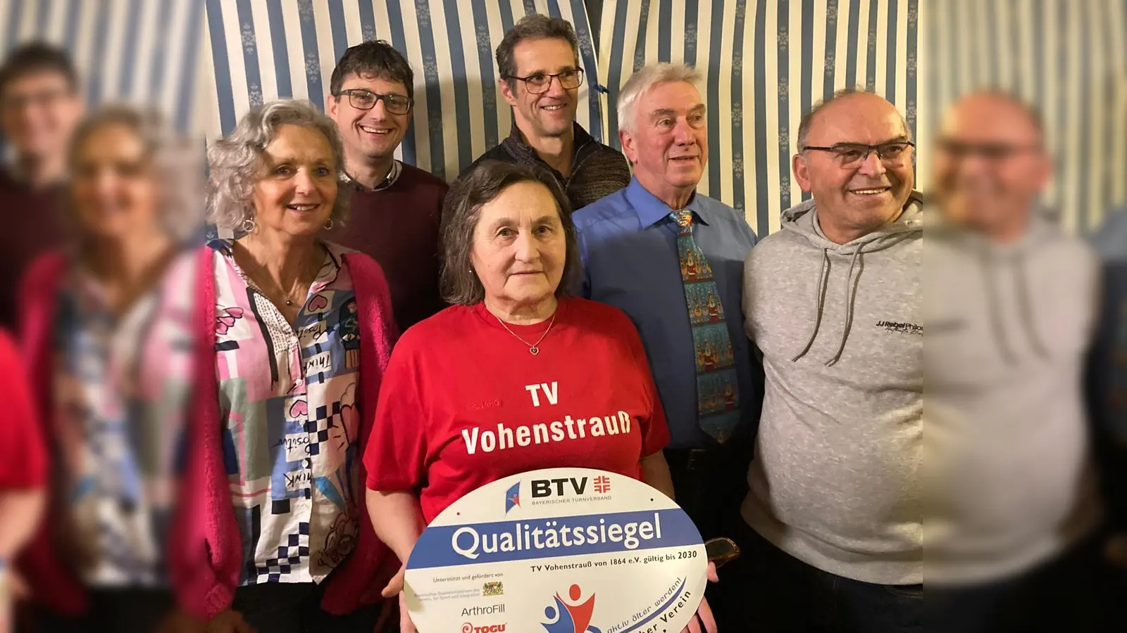 von links Christine Rupprecht, Uli Münchmeier, Emmi Weber, Dieter Mittelmeier, Wolfgang Weber, Andreas Eger (Bild: Wolfgang Weber)