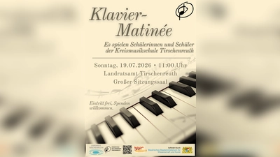 Plakat Klavier-Matinée (Bild: KMS Tirschenreuth)