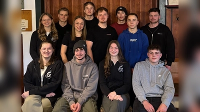 Das neu gewählte Führungsteam bei der Landjugend Gaisthal-Rackenthal. (Bild: Jonathan Voit)