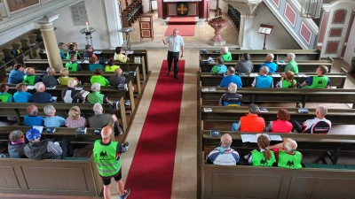 In der evangelischen Kirche St. Laurentius in Pommelsbrunn (Bild: Gerda Stollner)