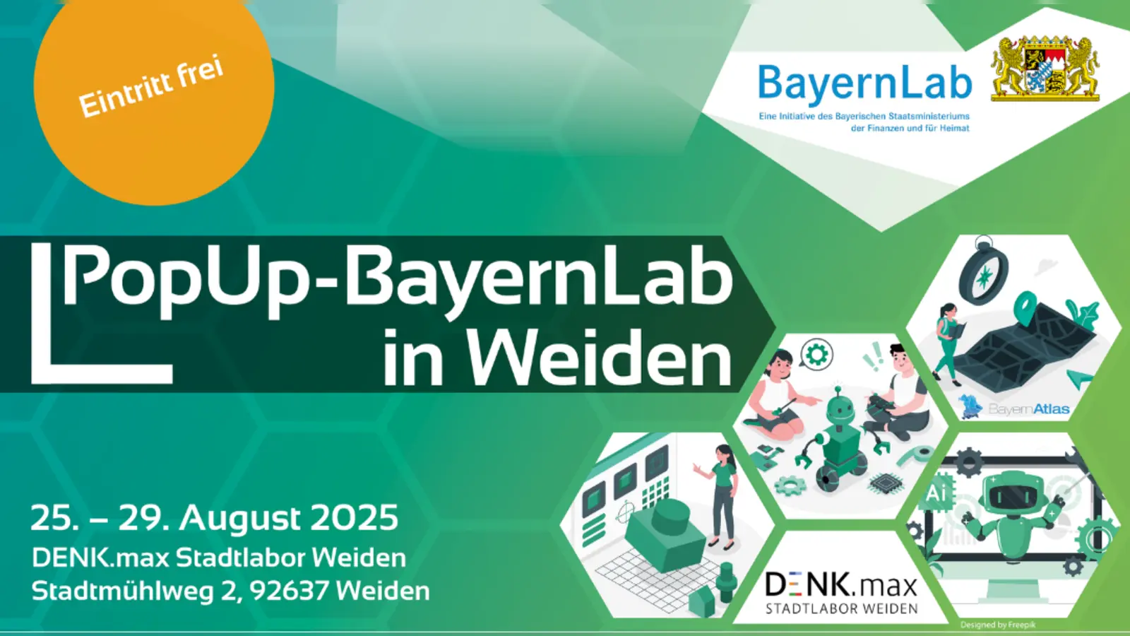 PopUp-BayernLab in Weiden (Bild: Britta Heger/BayernLab Nabburg)