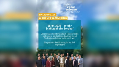 Unser Bürgermeisterkandidat Frederic Pröls mit seinem Team stellt sich vor.  (Bild: Tonia Pröls )